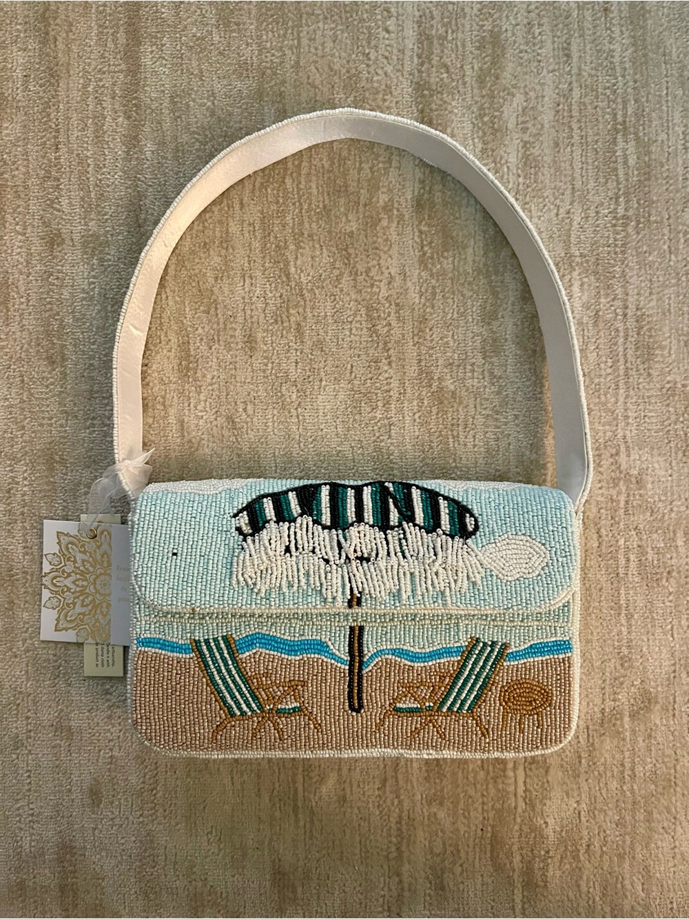 🏖️JUST RELEASED! Beaded Beach Umbrella Bag
